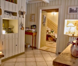 Accueil des chambres d'hôtes La Grange du Hérisson